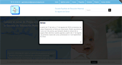 Desktop Screenshot of preparacionalparto.com